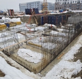 Ход строительства дома 11 в ЖК Плюс Пулковский -