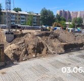 Ход строительства дома 132а.2 в ЖК Семья -