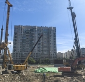 Ход строительства дома 150 в ЖК Антверпен -