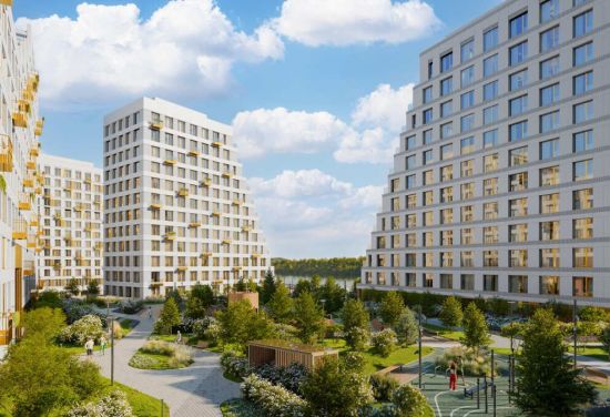 Дом № 1 в СТАТУС на Гребном канале от GloraX