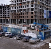 Ход строительства дома к 18 в ЖК Сподвижники -
