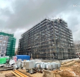 Ход строительства дома 76, корпус 4 в ЖК Заман -