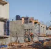 Ход строительства дома № 47, 2 этап в ЖК Ривьера -