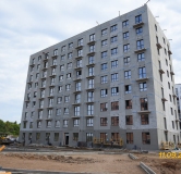 Ход строительства дома литер 25 в ЖК Зубово Life Garden -