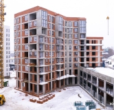 Ход строительства дома 8, корпус 1.3 в ЖК Таланты -