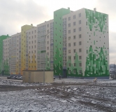 Ход строительства дома № 6 в ЖК Видный -