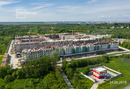 Дом 103, корпус 1, участок 74 в ЖК Зеленый квартал на Пулковских высотах
