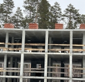 Ход строительства дома 25 в ЖК Лесная Сказка -