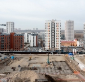 Ход строительства дома 46 в ЖК Европейский Берег -