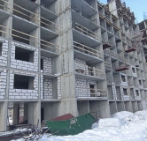 Ход строительства дома 30Б, секция 2 в ЖК Челны Сити -