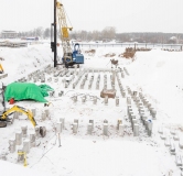 Ход строительства дома 155, 1 этап в ЖК Сезоны -