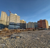 Ход строительства дома 5, секция 3.3, 3.4, 3.5 в ЖК Красное Яблоко -