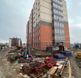 Ход строительства дома № 40У-4.2 в ЖК Вишневый сад -