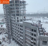 Ход строительства дома 50 в ЖК Фриссон -