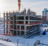 Ход строительства дома 1.1 в ЖК LEMONT -