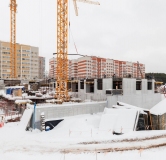 Ход строительства дома 55а, 1.1 этап в ЖК Грин Парк. Новые кварталы -