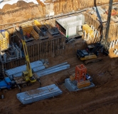 Ход строительства дома 1 в ЖК Малевич -