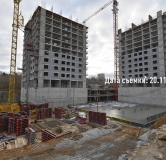 Ход строительства дома 2 в ЖК ОК: Премиум -