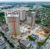 Ход строительства дома секция 2а,2б,2в в ЖК Астон. Шесть звёзд -