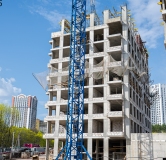 Ход строительства дома 2.1 в ЖК Urman City -