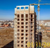 Ход строительства дома № 5.1 в ЖК Новоостровский -