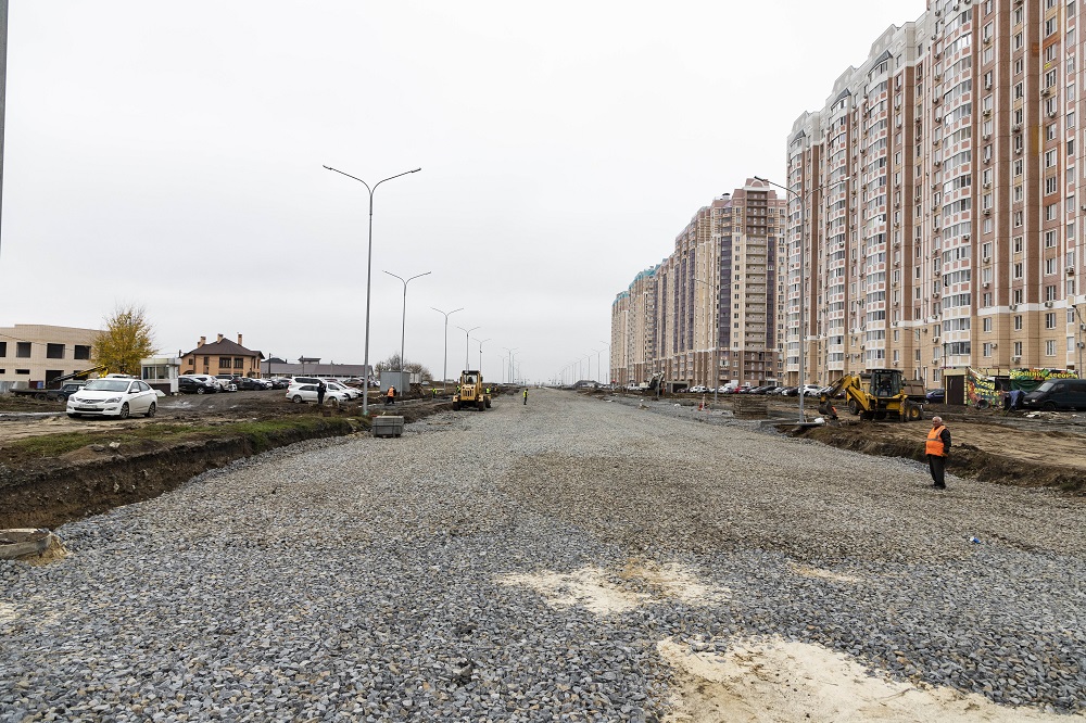 В Левенцовском жилом районе в Ростове до конца года сдадут в строй шест дорог - фото 1