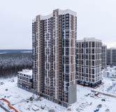 Ход строительства дома 12.1 в ЖК Изумрудный Бор -