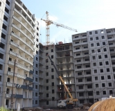 Ход строительства дома 13 в ЖК Приозерный -