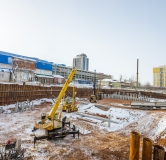 Ход строительства дома 1 в ЖК Ультра -