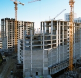 Ход строительства дома № 1 в ЖК Секреты -