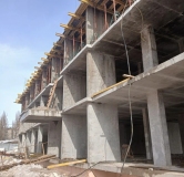 Ход строительства дома 42, корпус 2 (1 этап) в ЖК Комсомольский -