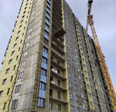 Ход строительства дома 2/3 в ЖК Лермонтов парк -