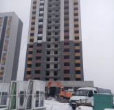 Ход строительства дома Позиция 35 в ЖК Ласточкино -