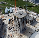 Ход строительства дома № 1456, ГП-72.101 в ЖК Мириады -