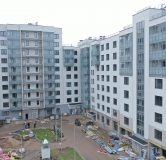 Ход строительства дома 77/7, 1 этап в ЖК Георг Ландрин -