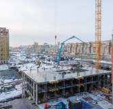 Ход строительства дома 45 в ЖК Европейский Берег -