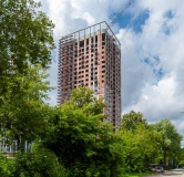 Ход строительства дома 4 в ЖК Eco Life Весна -