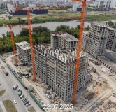 Ход строительства дома ГП-8 в ЖК Айвазовский City -