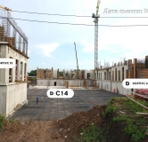 Ход строительства дома 14 в ЖК Грейд (GRADE) -