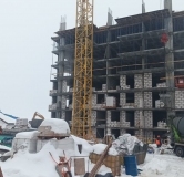 Ход строительства дома № 21 в ЖК Академический -
