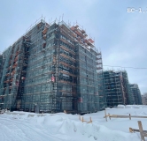 Ход строительства дома 76, корпус 1 в ЖК Заман -