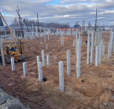 Ход строительства дома 1, 1.1 этап в ЖК Изумрудный Бор -