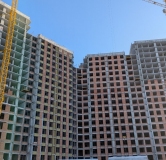 Ход строительства дома № 21 в ЖК Парус -