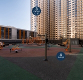 Ход строительства дома Литер 3 (блок-секция 1б, 2б, 3б, 4б) в ЖД Гулливер -