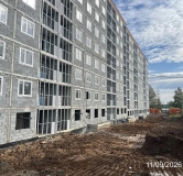 Ход строительства дома 25.3 в ЖК Новый Звездный -