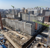 Ход строительства дома Литер 4.2 в ЖК Патрики -