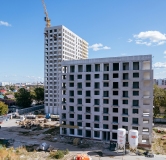 Ход строительства дома 93, корпус 1 в ЖК По ул. Полевая -
