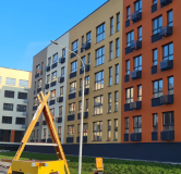 Ход строительства дома 4 в ЖК 5 Баллов Парк Эко Кварталов -