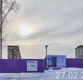 Ход строительства дома 1.1 в ЖД Тетро -