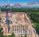 Ход строительства дома 5/1, 1 этап в ЖК Вита-парк -